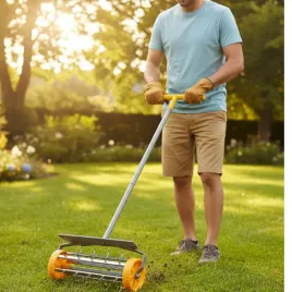 aerator-reczny-wertykulator-walcowy-z-kolcami-do-trawy