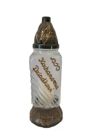 znicz-z-dedykacja-kochanemu-dziadkowi-malowany-zloty-29-cm