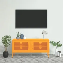 vidaxl-szafka-pod-telewizor-musztardowa-105x35x50-cm-stalowa