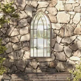 vidaxl-lustro-ogrodowe-piaskowe-100x45-cm-zelazne