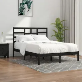 vidaxl-rama-lozka-czarna-lite-drewno-140x190-cm
