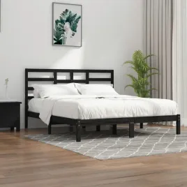 vidaxl-rama-lozka-czarna-lite-drewno-200-x-200-cm