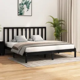 vidaxl-rama-lozka-czarna-lite-drewno-sosnowe-200-x-200-cm
