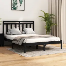 vidaxl-rama-lozka-czarna-lite-drewno-140x190-cm