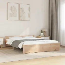 vidaxl-rama-lozka-lite-drewno-150x200-cm