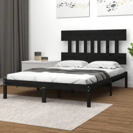 vidaxl-rama-lozka-czarna-lite-drewno-140x190-cm