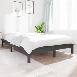 vidaxl-rama-lozka-szara-120x190-cm-lite-drewno-sosnowe