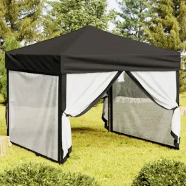 vidaxl-skladany-namiot-imprezowy-ze-sciankami-czarny-3x3-m