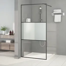 vidaxl-scianka-prysznicowa-czarna-100x195-cm-polmrozone-szklo-esg