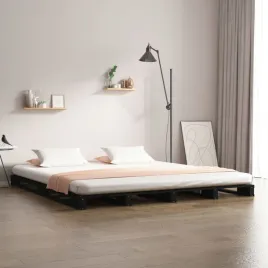 vidaxl-lozko-z-palet-czarne-120x190-cm-lite-drewno-sosnowe