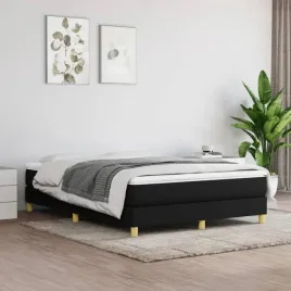 vidaxl-lozko-kontynentalne-czarna-140x190-cm-obita-tkanina