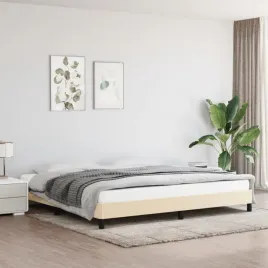 vidaxl-rama-lozka-bez-materaca-kremowa-200x200-cm-obita-tkanina