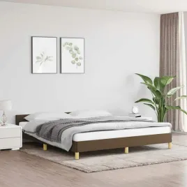 vidaxl-rama-lozka-bez-materaca-ciemnobrazowa-180x200-cm-tkanina