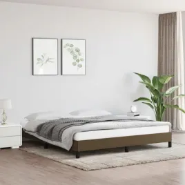 vidaxl-rama-lozka-bez-materaca-ciemnobrazowa-180x200-cm-tkanina