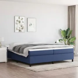 vidaxl-lozko-kontynentalne-niebieska-200x200-cm-obita-tkanina