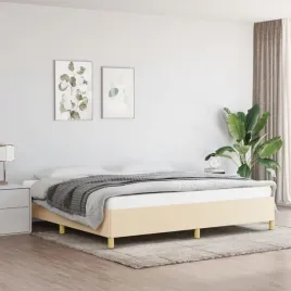 vidaxl-rama-lozka-bez-materaca-kremowa-200x200-cm-obita-tkanina
