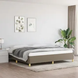 vidaxl-rama-lozka-bez-materaca-taupe-200x200-cm-obita-tkanina