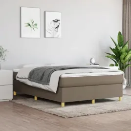 vidaxl-lozko-kontynentalne-taupe-140x200-cm-obita-tkanina