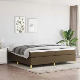 vidaxl-lozko-kontynentalne-ciemnobrazowa-200x200-cm-tkanina