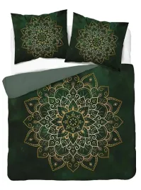 posciel-160x200-butelkowozielona-z-mandala-w-stylu-boho-floral-elegance
