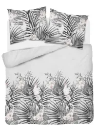 posciel-satynowa-160x200-szara-liscie-home-satin