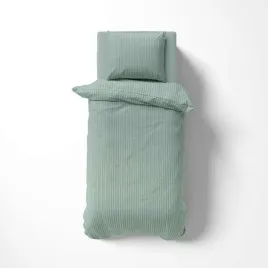 posciel-adamaszkowa-140x200-mietowa-jednobarwna-paski-1-cm-pure