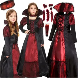 stroj-karnawalowy-wampirzyca-sukienka-gotycka-kostium-halloween-134-140