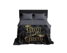 narzuta-170x210-kingandqueen-krol-krolowa-czarna-bedspread