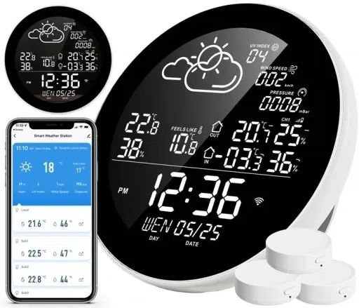 stacja-meteo-termometr-higrometr-funkcje-budzik