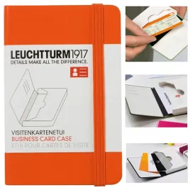 leuchtturm1917-elegancki-wizytownik-etui-na-wizytowki-karty-pomaranczowy
