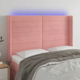 vidaxl-zaglowek-do-lozka-z-led-rozowy-147x16x118-128-cm-aksamit