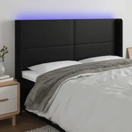 vidaxl-zaglowek-do-lozka-z-led-czarny-203x16x118-128cm-sztuczna-skora