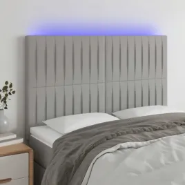 vidaxl-zaglowek-do-lozka-z-led-jasnoszary-144x5x118-128-cm-tkanina