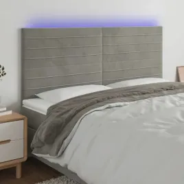 vidaxl-zaglowek-do-lozka-z-led-jasnoszary-160x5x118-128-cm-aksamit