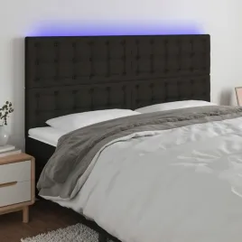 vidaxl-zaglowek-do-lozka-z-led-czarny-200x5x118-128-cm-tkanina