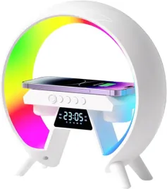lampka-led-rgb-ladowarka-indukcyjna-glosnik-budzik-radio-zegar