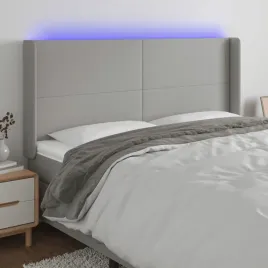 vidaxl-zaglowek-do-lozka-z-led-jasnoszary-203x16x118-128-cm-tkanina