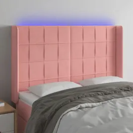 vidaxl-zaglowek-do-lozka-z-led-rozowy-147x16x118-128-cm-aksamit