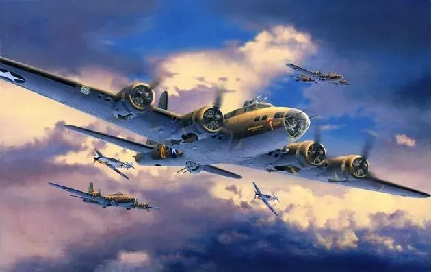 samolot-b-17-f-memphis-belle-okres-ii-wojna-swiatowa