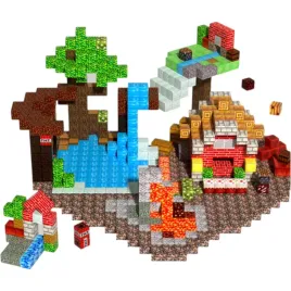 klocki-magnetyczne-minecraft-szesciany-100-klockow-ukladania-6-figurek