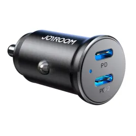 mini-ladowarka-samochodowa-do-zapalniczki-joyroom-30w-2x-usb-c-metal-czarna