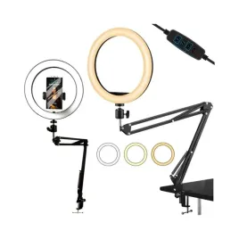 lampa-pierscieniowa-led-alogy-12-w-z-regulacja-swiatla-i-statywem-czarna