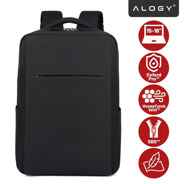 alogy-plecak-miejski-czarny-waga-z-opakowaniem-0-77-kg