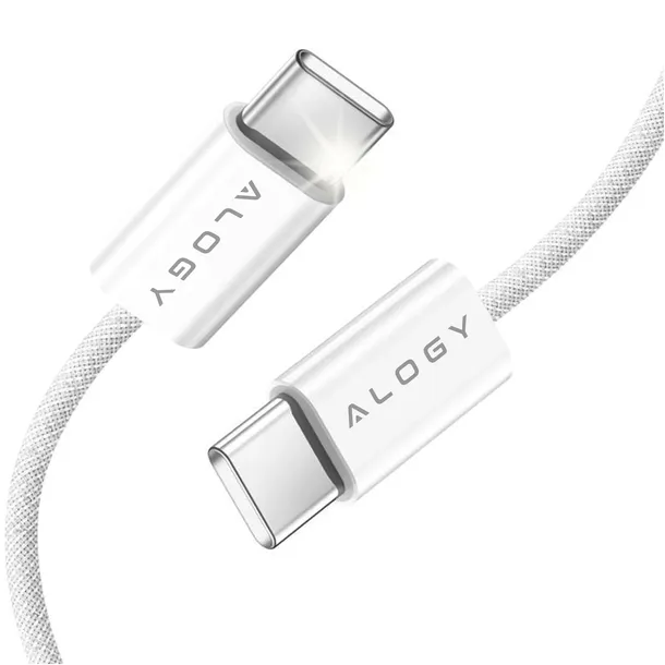 kabel-alogy-usb-typ-c-usb-typ-c-1-m-bialy