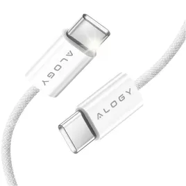 kabel-alogy-usb-typ-c-usb-typ-c-1-m-bialy