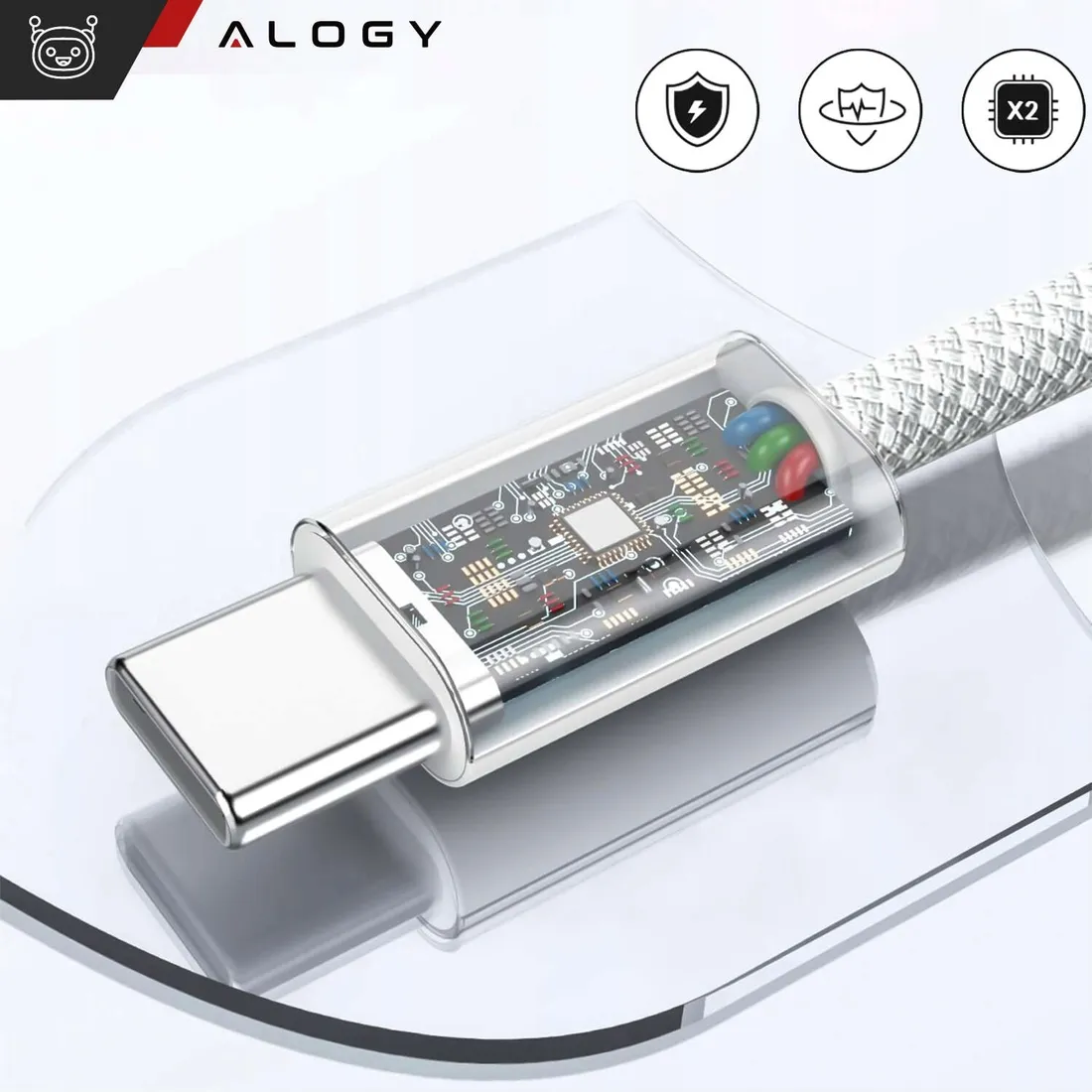 kabel-alogy-usb-typ-c-usb-typ-c-1-m-bialy