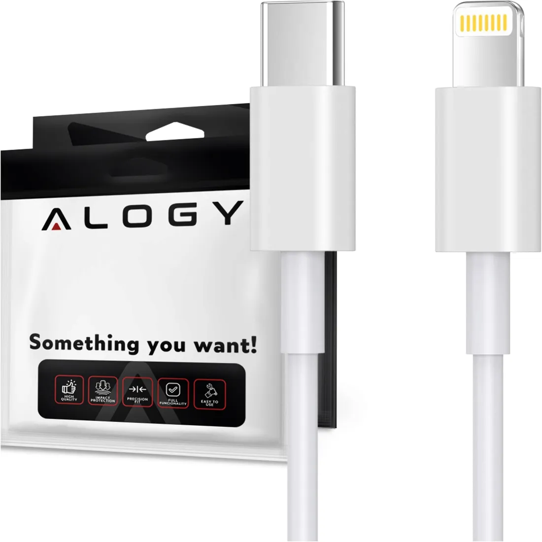 kabel-alogy-usb-typ-c-apple-lightning-2-m-bialy-kolor-bialy