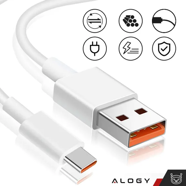 kabel-alogy-usb-usb-typ-c-1-m-bialy-dlugosc-przewodu-1-m