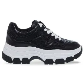 buty-damskie-guess-sneakersy-czarne-na-grubej-podeszwie