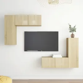 vidaxl-4-cz-zestaw-szafek-tv-dab-sonoma-material-drewnopochodny